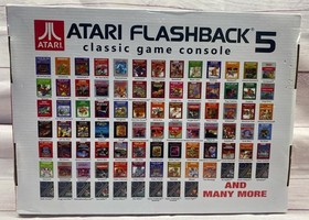 Atari Flashback 5 Collector's Edition Replacement Console + Box - Tested!