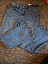 Women's High Rise Boyfriend Jeans Future Collective Size 12