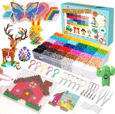 Meland Fuse Beads Kit - 11,000 pcs 36 Color for 11000PCS, Multicolor
