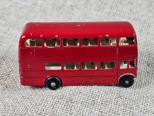 Lesney Matchbox #5 Routmaster bus Red double Decker Made in England