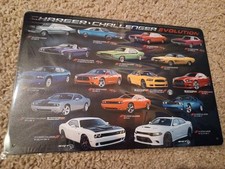 Dodge Mopar Metal Sign Charger Challenger Evolution Dodge Mopar Metal Sign Charger Challenger Evolution