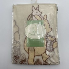 Classic Winnie the Pooh By Disney Curtain Sheer Panel Embroidery 42  X 60  Ties