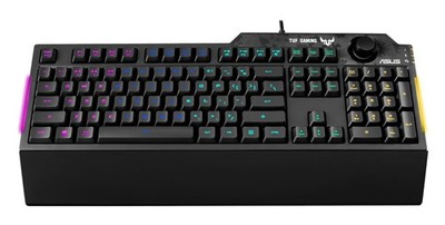 ASUS TUF Gaming K1 Tastatur USB QWERTY Englisch Schwarz