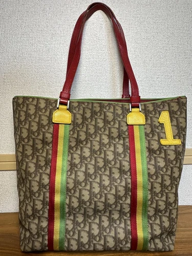 Sac fourre tout Dior Rasta Trotter 28x29cm occasion sans accessoires