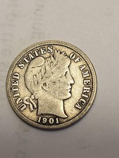 1901 S Barber Dime FULL LIBERTY !!!!  See pictures and description