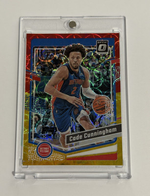 Panini Donruss Optic 2023-24 Cade Cunningham Detroit Pistons Prizm #90 83/99