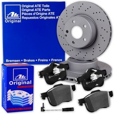 ATE BREMSSCHEIBEN 345mm + BEL&Auml;GE HINTEN passend f&uuml;r MERCEDES M ML GL W166 X166