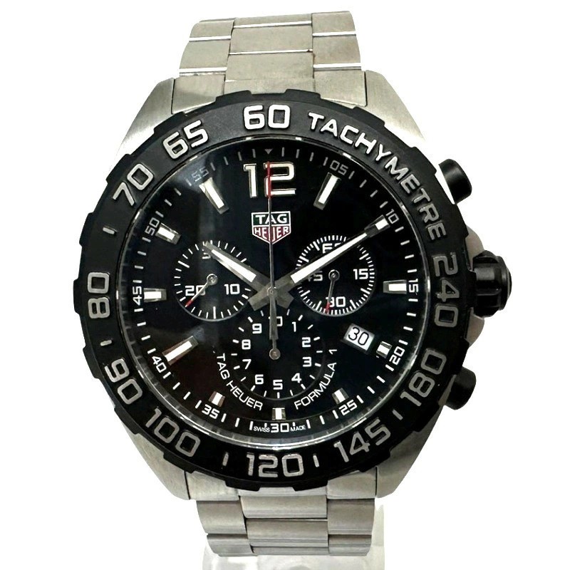 TAG HEUER Formula 1 CAZ1010.BA0842 Men’s Quartz Watch Black Dial Used