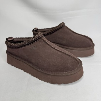 UGG Tazz Plateau Hausschuhe Damen UK 6 EU 40 schokobraun original NEU ungetragen