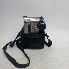 Sony Mavica MVC-FD92 1.2MP Digital Camera - Black & Metallic