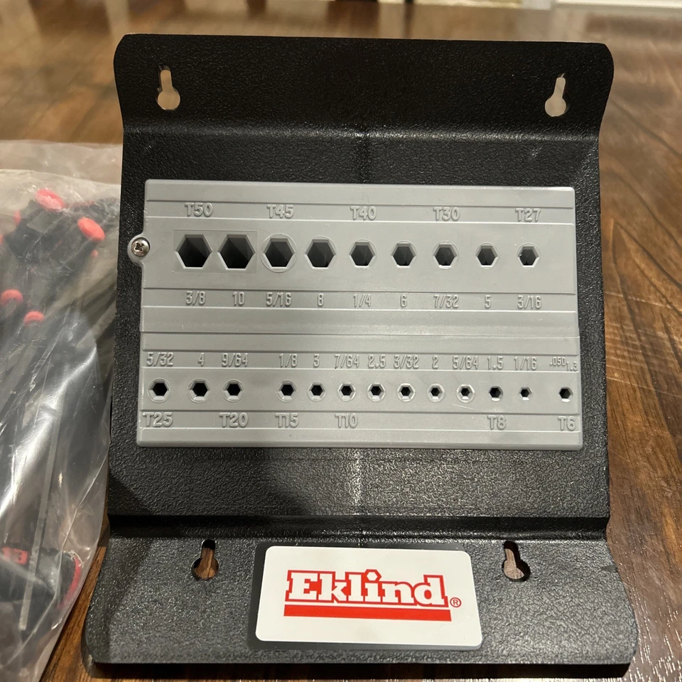 EKLIND 60914 Power-T Handle Hex Key allen wrench- 11pc set One Size, Multi - Image 2 of 4