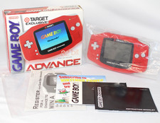 Nintendo Game Boy Advance Red GBA Complete CIB VERY NICE RARE TARGET EXCLUSIVE 