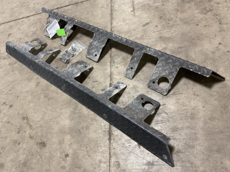 Jeep TJ Wrangler OEM Rubicon Rubi Rails negro 2003 2004 2005 2006 056394 Foto 3 de 4