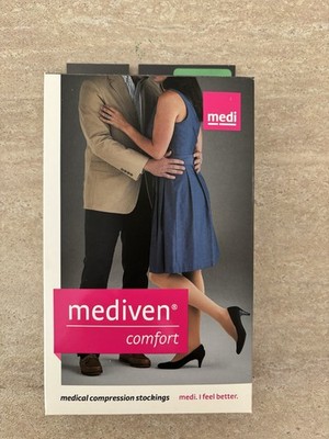 Mediven Comfort Pantyhose 20-30 mmHg Compression Size II Petite Natural  New