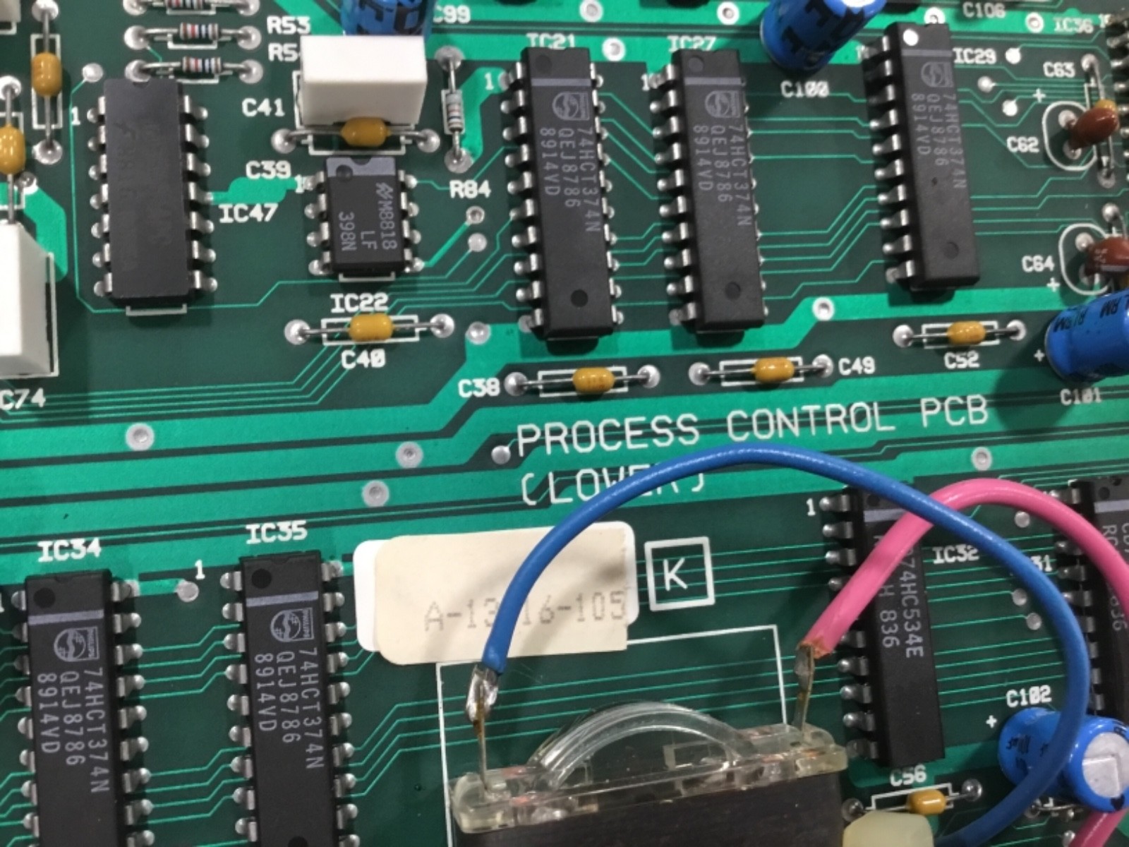 Barber Coleman PCB A13016105 Lower Process Control Board 100C3Z12 eBay