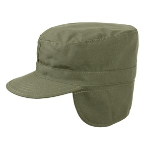 Winter Military Fatigue Hat with Ear 