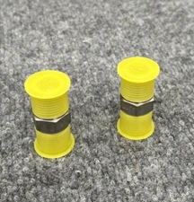 Lot Of 2 Parker 8-8-MHN-SS 1/2" MNPT 316 SS Hex Nipple Instrument Pipe Fitting