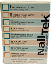 Nail Tek III Protection plus for dry, brittle Nails lot of 4 , 2floz