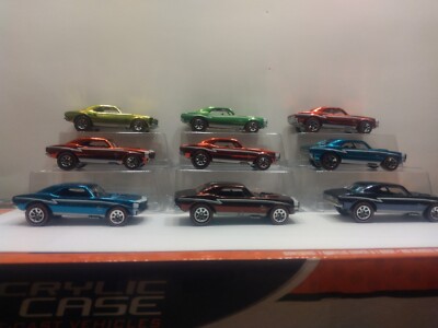 ホットウィール - US版 1967 カマロ ホットウィールクラッシック 3台セット メタルボディ Hot Wheels 【シリーズ2＃7】マテル ホットウィール クラシック