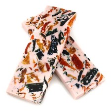 Custom Resin Multi Color Knife Scales Knife Handle Material