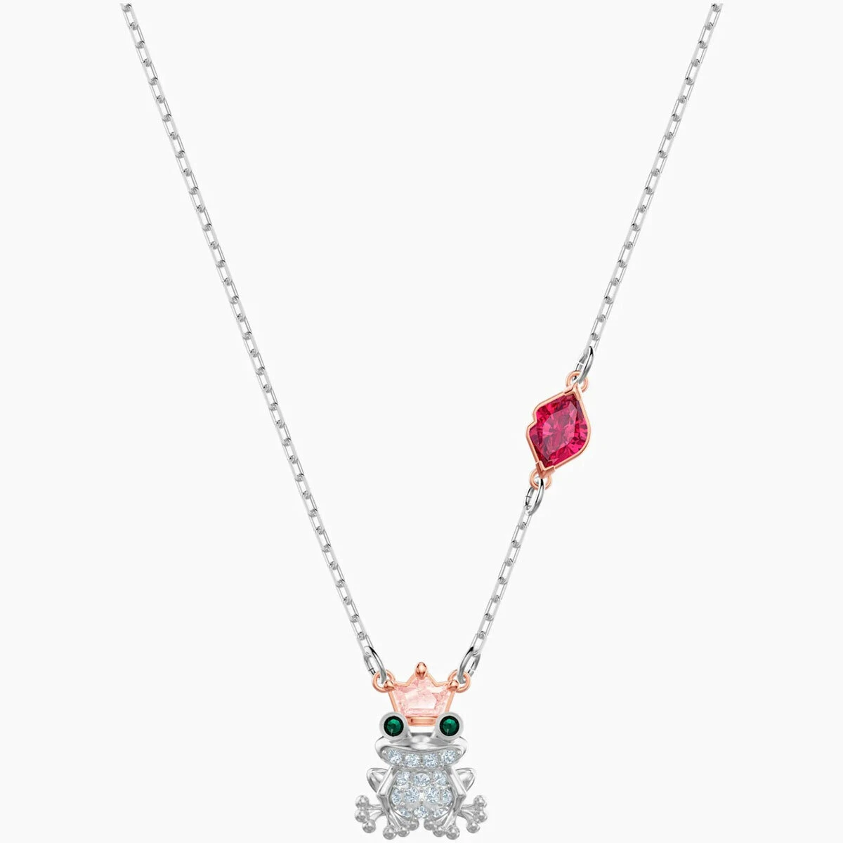 Swarovski frog necklace clearance