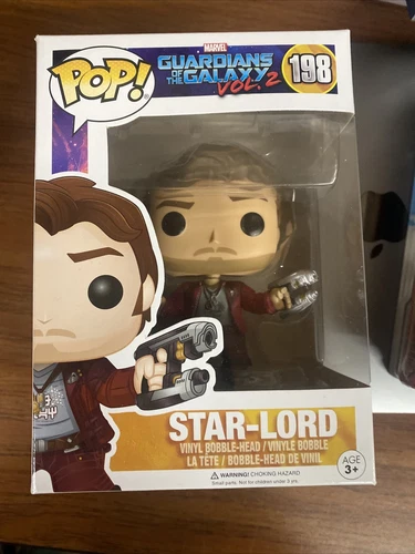 Funko Pop! Marvel: Star-Lord #198 Guardianes de la Galaxia 2