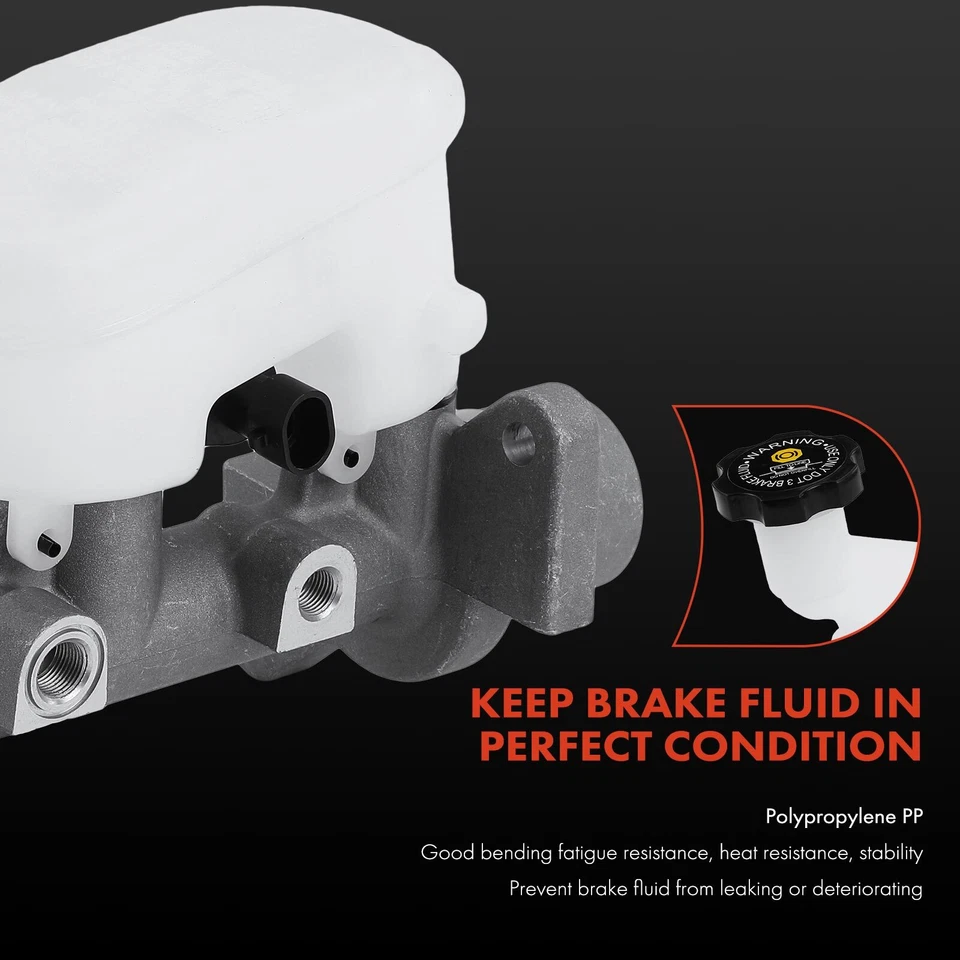 Cilindro maestro de freno con depósito para Chevrolet Cobalt 05-08 Pontiac Pursuit G5 Foto 3 de 4