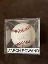 AARON ROWAND SIGNED AUTO. OFFICIAL OML BASEBALL GIANTS WHITE SOX PHILLIES