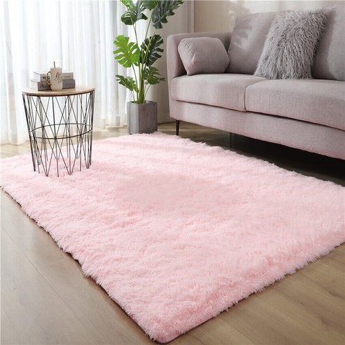 Fluffy Rugs Large Shaggy Rug Bedroom Living Room Anti Slip Soft Carpet Floor Mat - Picture 36 of 38