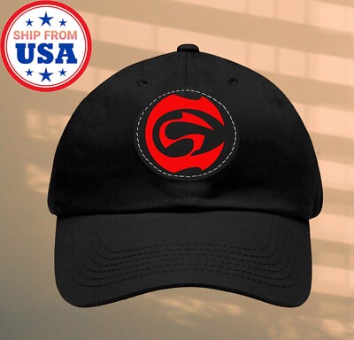 Cartel De Santa Black Dad Hat with Leather Patch