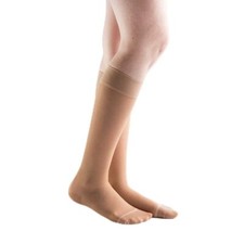 Women's Sheer 8-15 mmHg Compression Stockings Knee High Closed Toe Mild Support