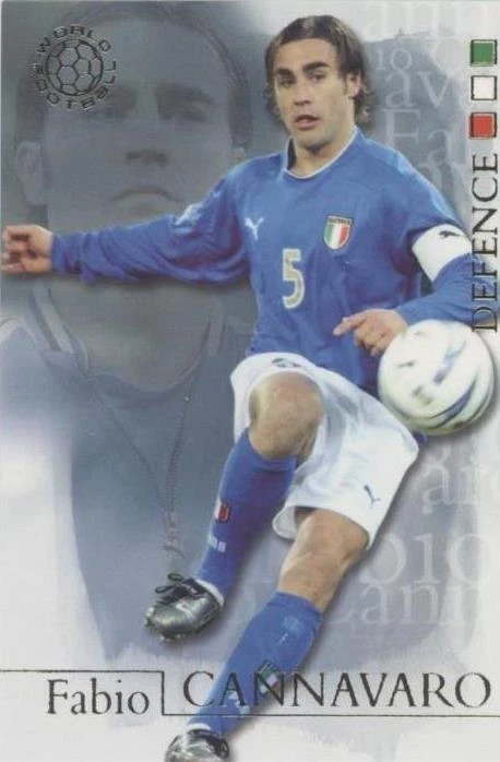 2004 Futera World Football - Fabio Cannavaro #04 for sale | eBay