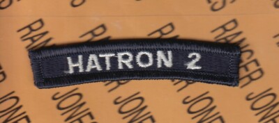 USN Navy Heavy Attack Squadron HATRON 2 Tab 3.25'' arc patch m/e