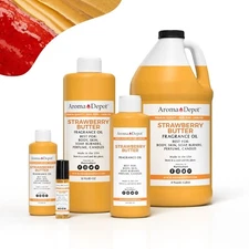 Strawberry Butter Fragrance Oil for Body, Candles, Soaps, Lotions & Diffusers