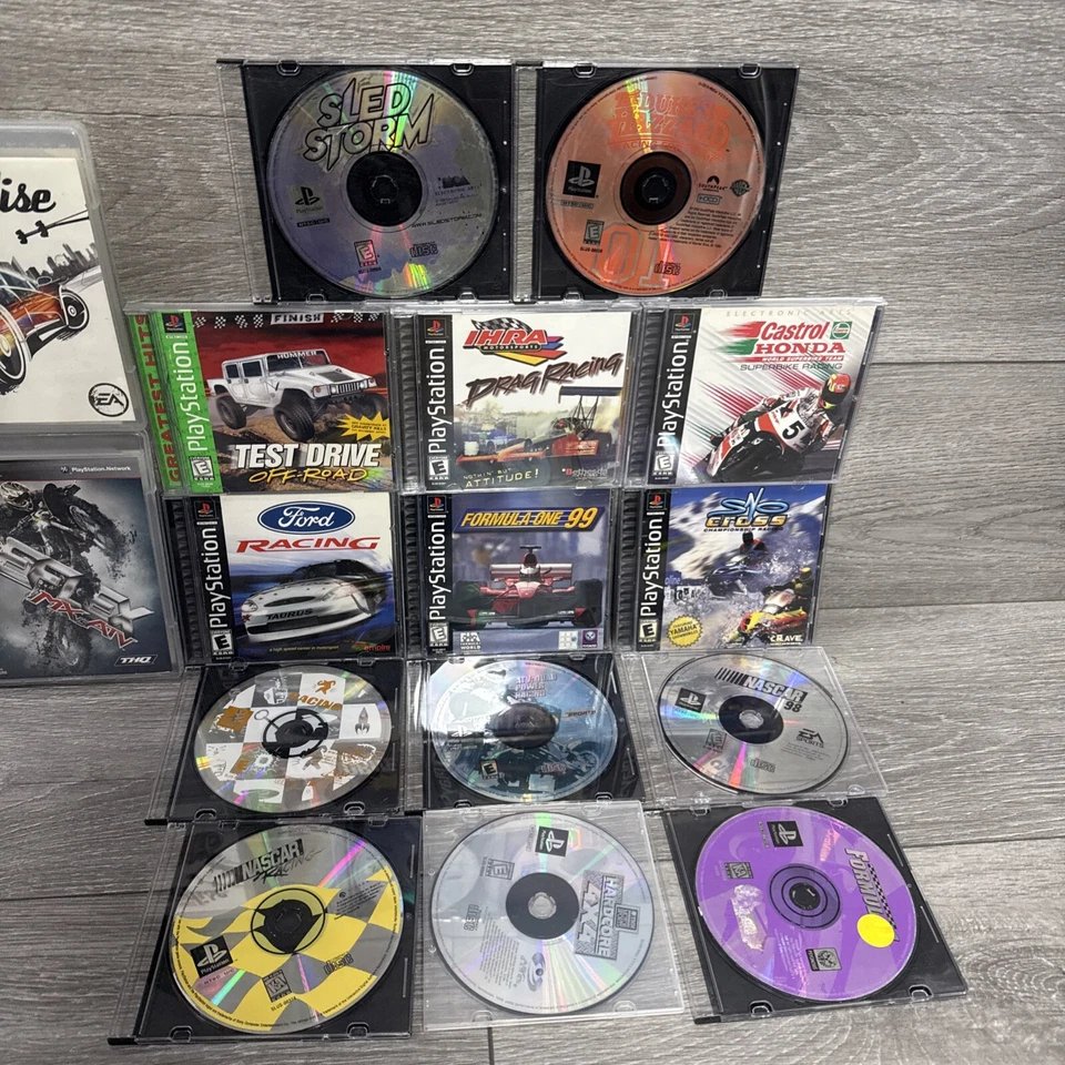 Sony PlayStation 3 1TB SSD CARRERAS TODOTERRENO PAQUETE! Lote Consola PS3 Super Slim Foto 4 de 4