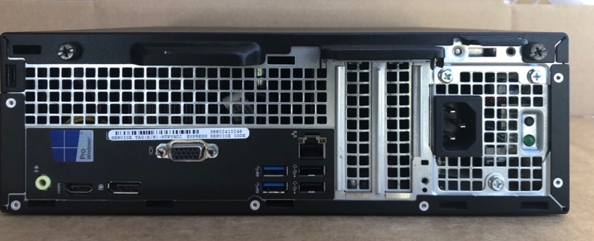 Dell Optiplex 3040 SFF Core i5-6500 @ 3.2GHZ 16GB Ram 256GB SSD