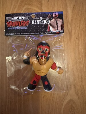 El Generico Pro Wrestling Crate March 2020 Micro Brawler Brand New ROH WWE