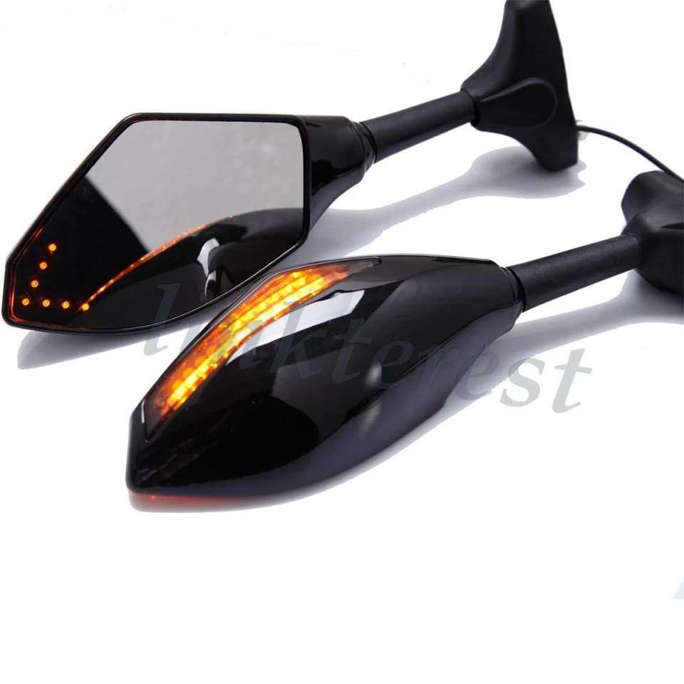 ESPEJOS INTERMITENTES LED MOTO DUCATI 748 848 EVO 1098 SUZUKI GSXR 01-03 Foto 3 de 4
