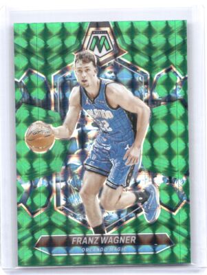 2023-24 Panini Mosaic #184 Franz Wagner Green