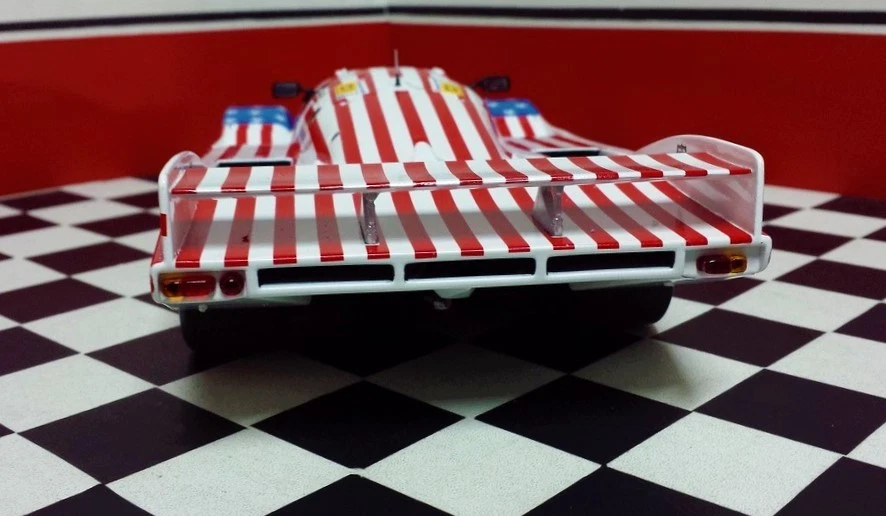 Porsche Race Car 1:18Le Mans Racing Custom Built24Metal Body12Modelo Carrusel ROJO Foto 4 de 4