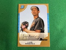 2005 Bowman Gold #205 Luis Ramirez FY Baltimore Orioles