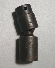 Mac Tools XUP206D, 3/8” Dr 5/8” Swivel / Universal, Impact Socket, 6 Point.