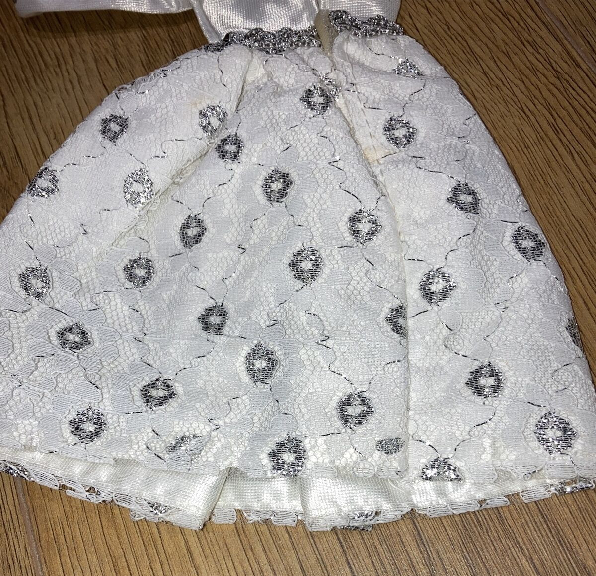 Vintage 1970s Faerie Glen Wedding/Evening Dress & Shawl/Veil for Sindy & Friends 5