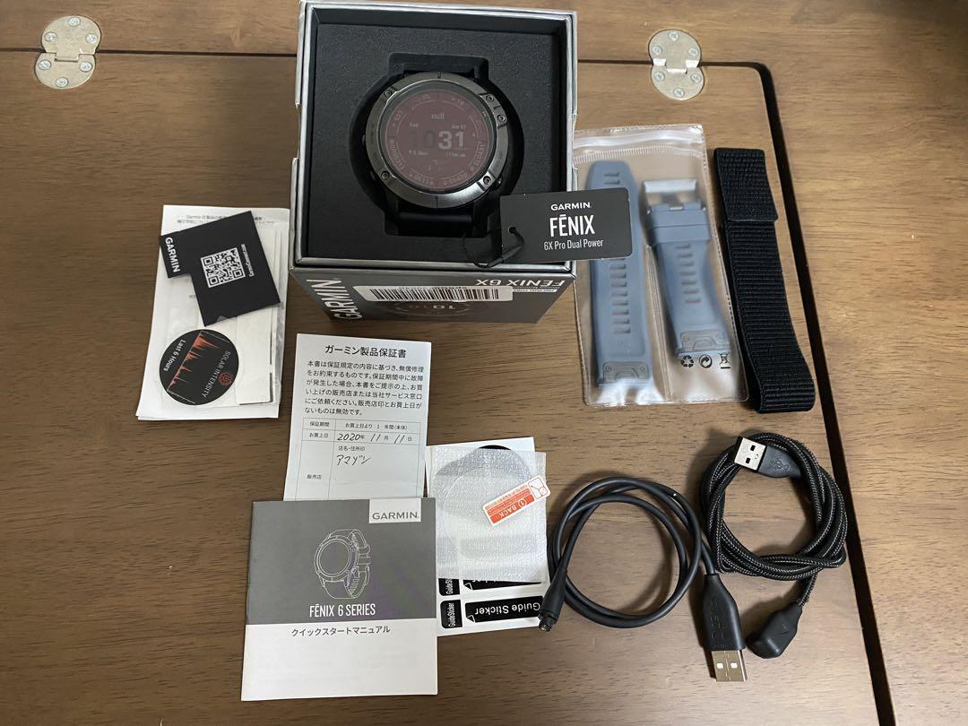 Garmin Fenix 6X Pro Dual Power | eBay 