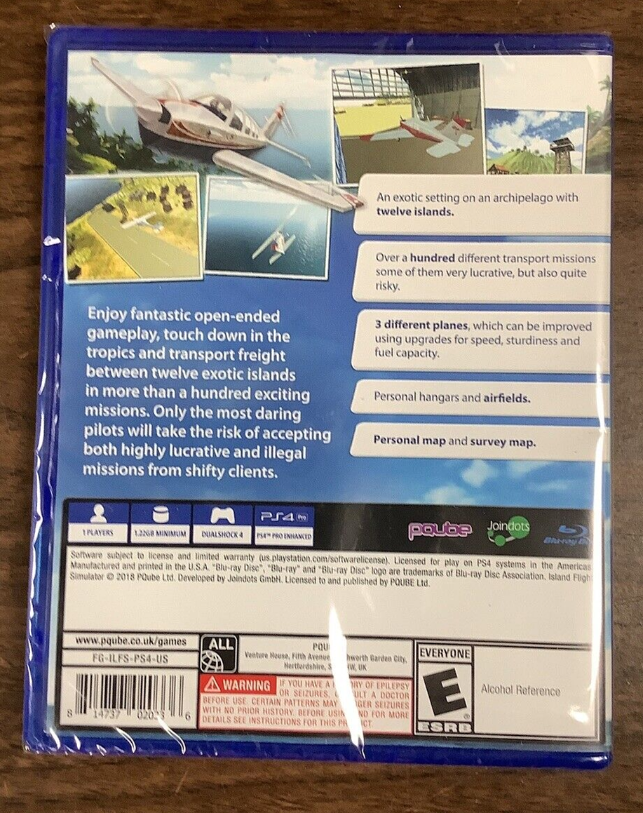 Island Flight Simulator 輸入版 北米 Ps4 品 Guapeka Com Br