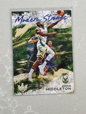 2020-21 Court Kings Khris Middleton Modern Strokes Amethyst #19   /99