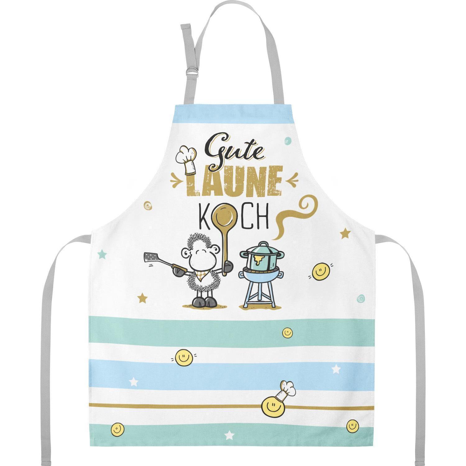 Sheepworld 47097 Schürze Gute Laune 4036018470975