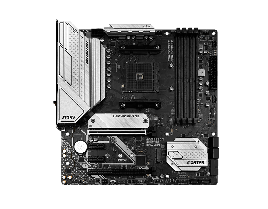 マザーボード MSI B550M MORTAR MAX WIFI MSI MAG B550M MORTAR MAX WIFI MATX MB SOCKET AM4 Motherboard | eBay