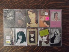 10 NEW / SEALED COUNTRY MUSIC CASSETTE TAPES - FEMALE ARTIST LOT 2