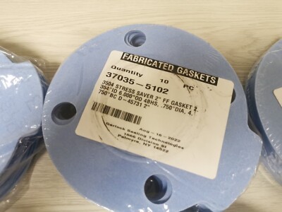 STRESS SAVER GYLON Style 3504 Full Face Gasket, PTFE for 2'' pipe 0.125'' thick 1x